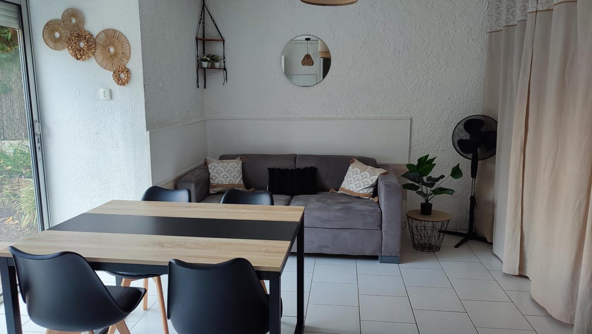 T2 Rdc Avec Jardin, Cap D'Agde, Secteur Falaise, 100 M Plage, Clim, Wifi, Parking Dış mekan fotoğraf